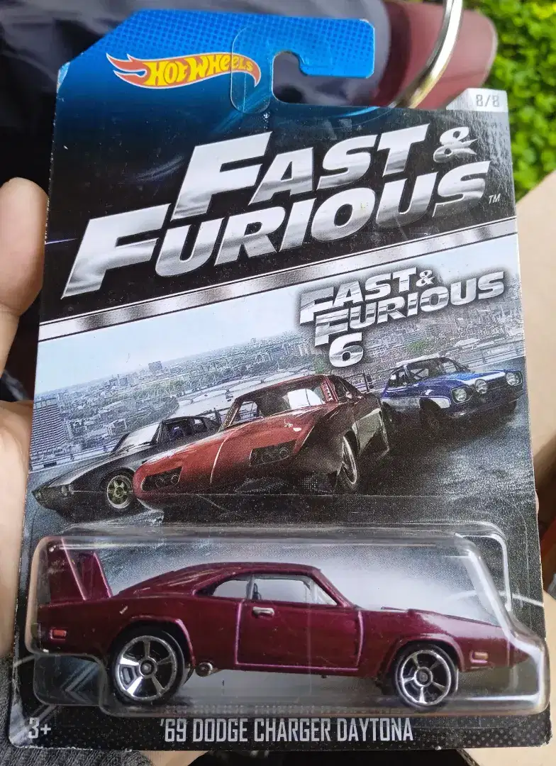 Hotwheels Fast Furious 69 Dodge Charger Daytona.