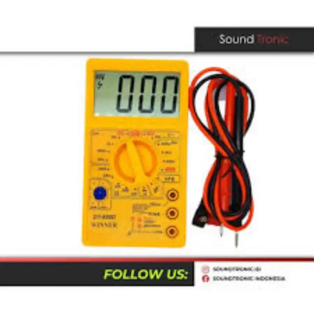 Avo meter digital , baru