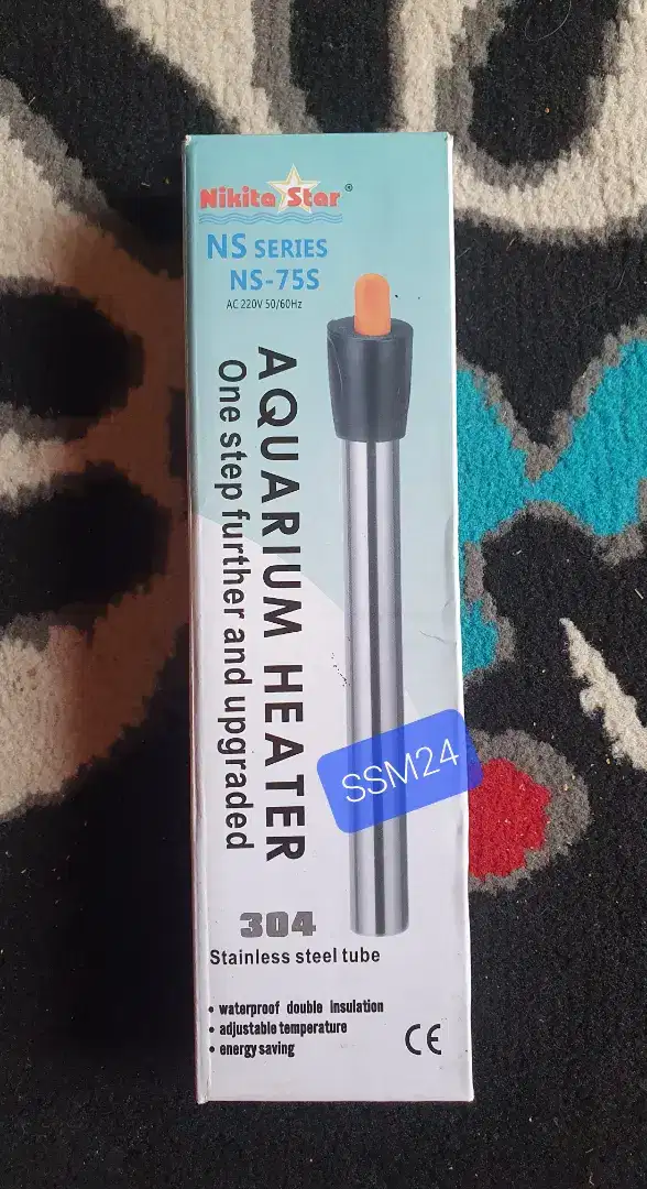 HEATER NIKITA STAR STAINLESS MASIH SEPERTI BARU CUMA SEKALI PAKAI