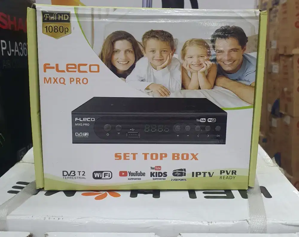 SET TOP BOX FLECO ORIGINAL BISA KIRIM KESELURUH INDONESIA