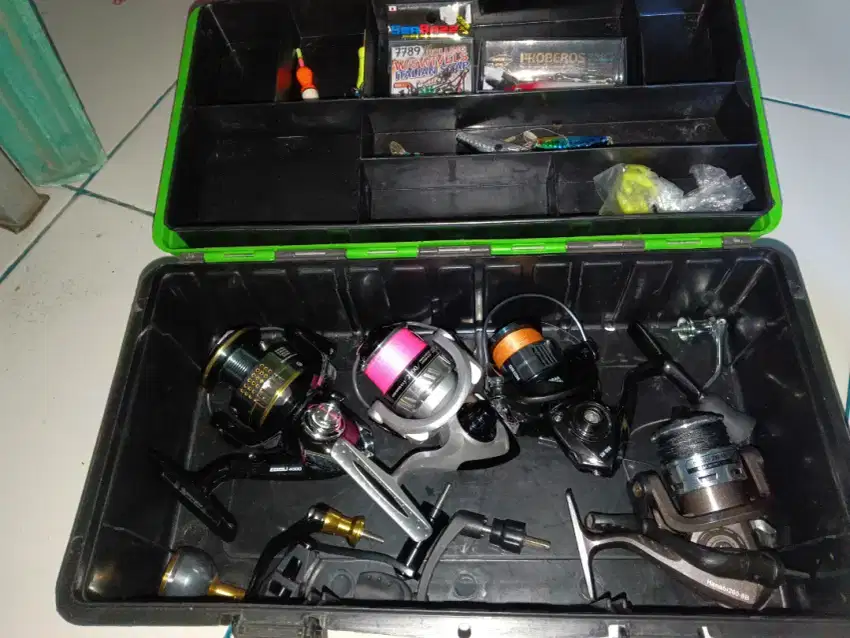 Jual reel komplit 1 set