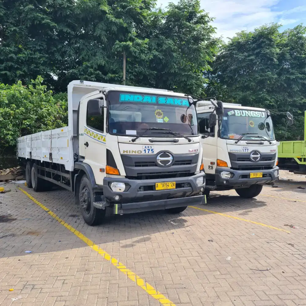 Tronton bak besi buka samping harian bulanan tahunan