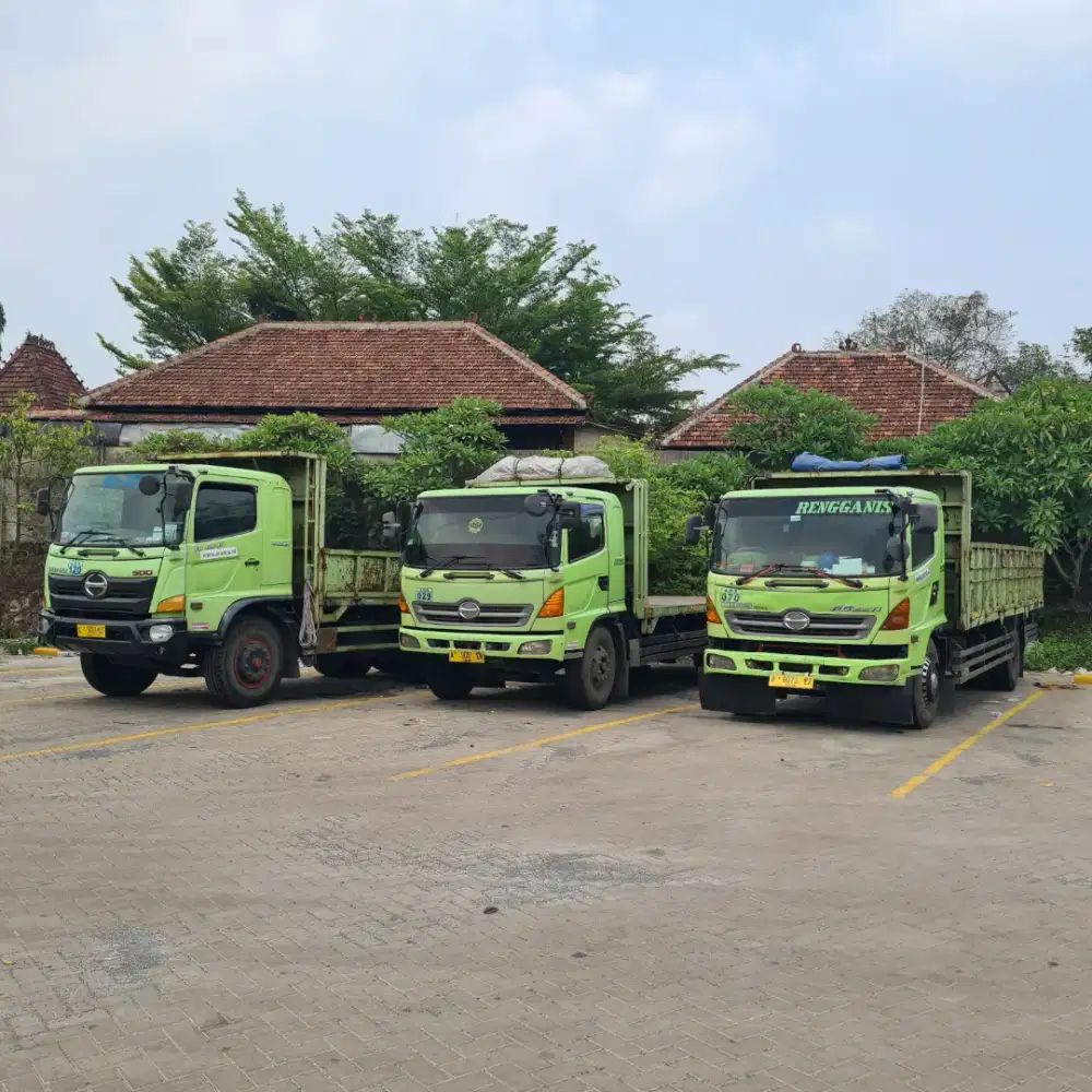 Tronton bak besi atau los bak harian bulanan tahunan