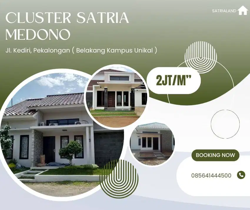 Kavling Cluster Satria Medono (belakang kampus unikal pekalongan)