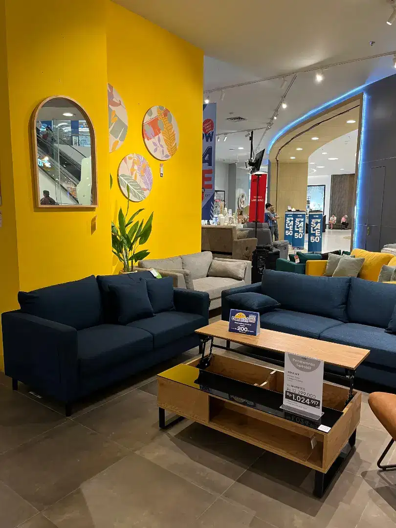 Segampang itu cicilan sofa set Anniston Dallas bebas 1x cicilan