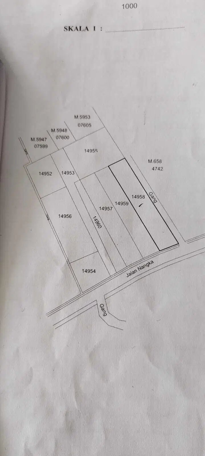 Dijual Tanah di Jln Nangka Raya - TB Simatupang, Pasar Minggu - Jaksel