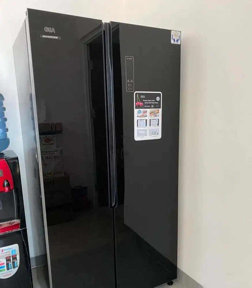 Kulkas 2 Pintu Side by Side Like New Mulus Seperti Baru