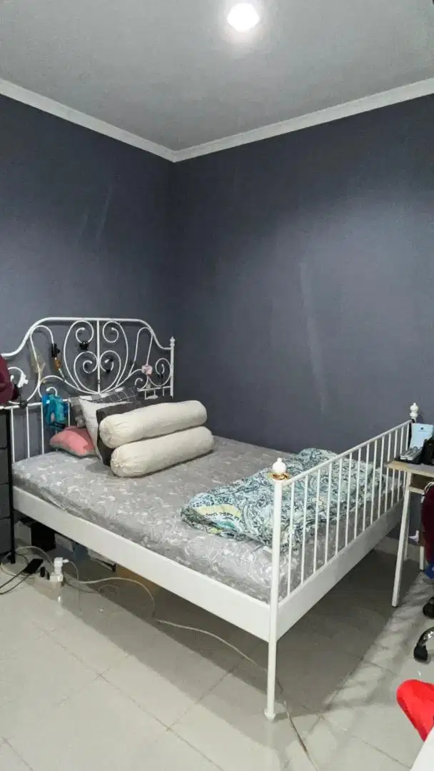 Tempat Tidur + Kasur Ikea Original