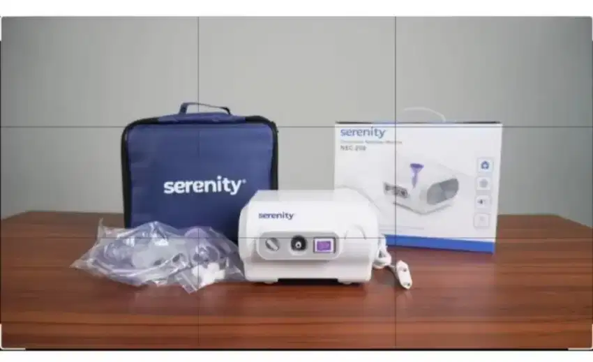 SERENITY - Compressor Nebulizer NEC-208 / Terapi Uap Pernapasan