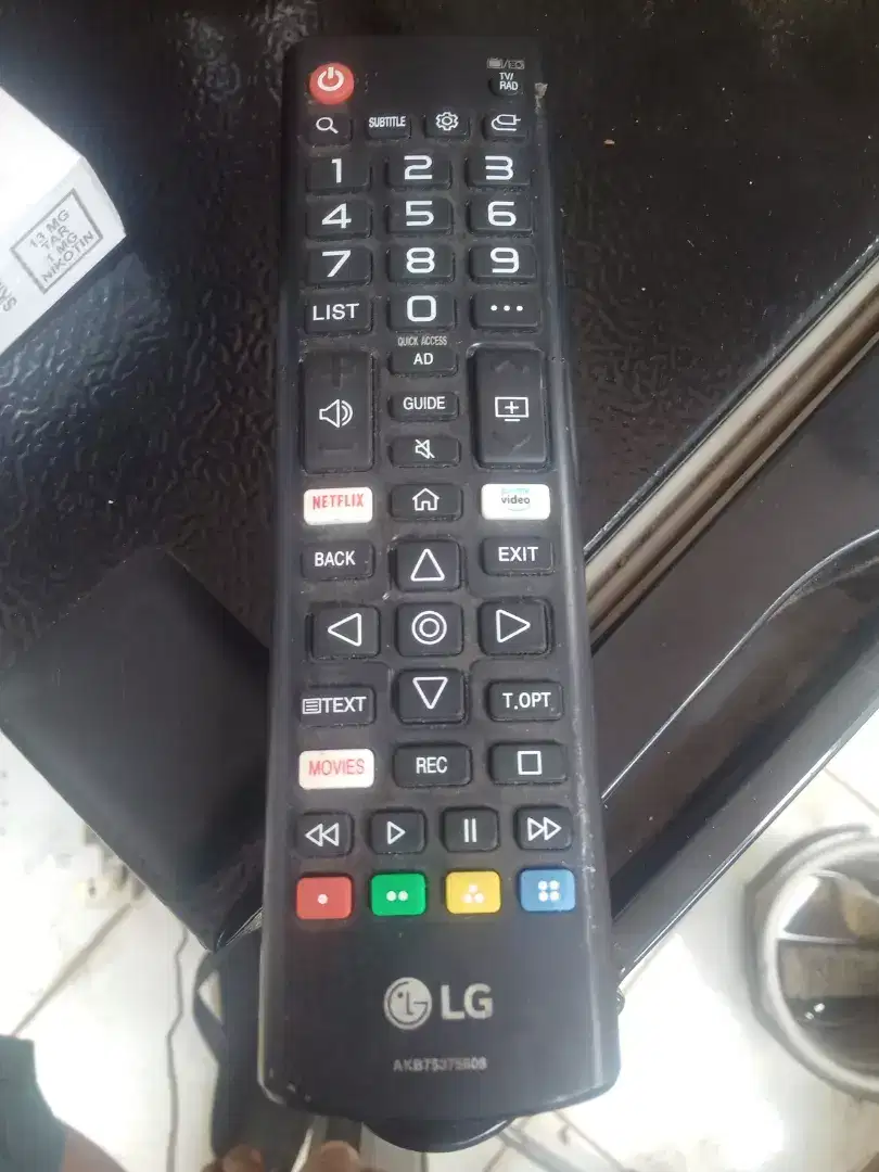 Remot ori tv led LG smart digital normal siap pakai nego tipis