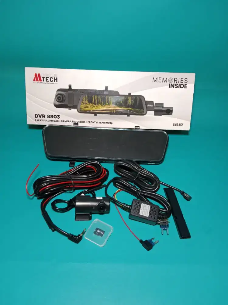 DVR Spion MTECH / DasCam Spion Mobile MTECH DVR-8803 Layar 9.66 inch