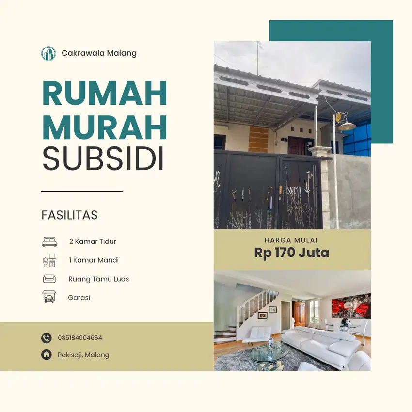 PROMO RUMAH STRATEGIS DEKAT PUSAT KOTA