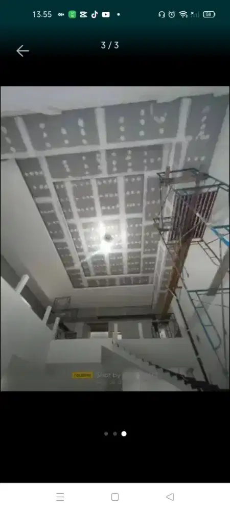 25rb/m2 spesialist gypsum hasil RATA BEBAS GELOMBANG