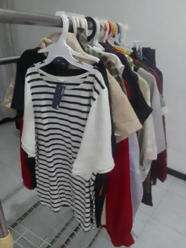 Paket baju thrift branded dewasa 50 pcs