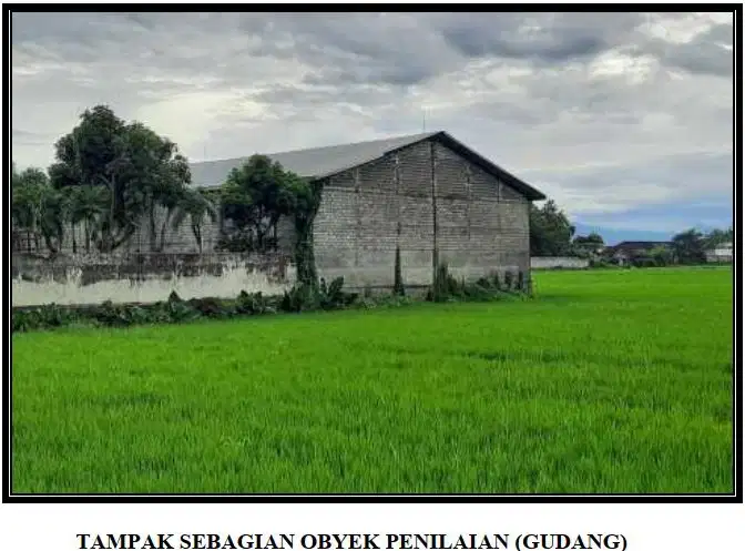 aset lelang Jombang di Mojoagung di tanah Kel Gambiran