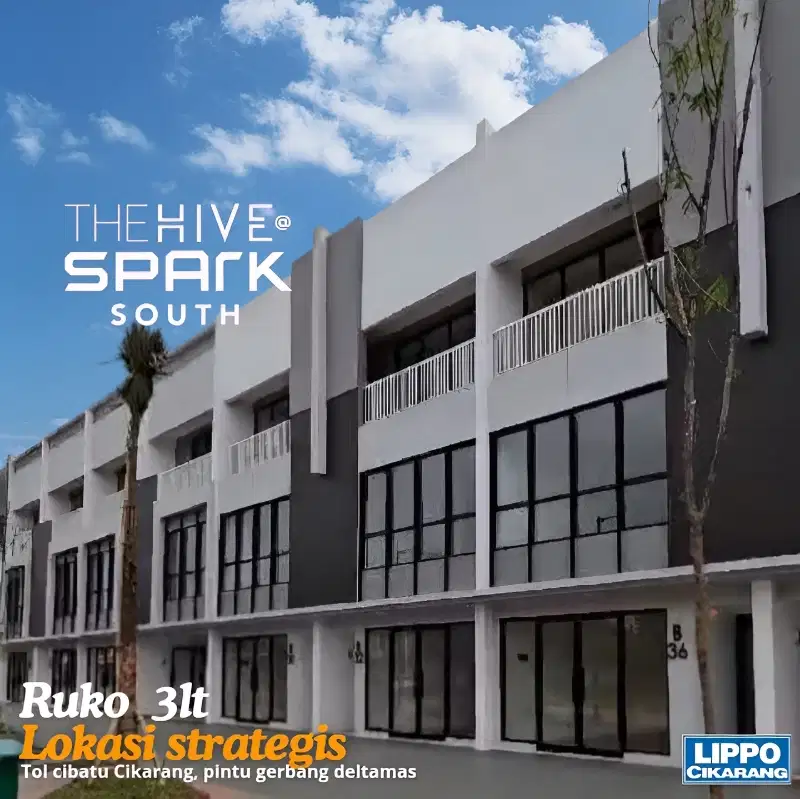 Ruko The Hive Spark North Lippo Cikarang, Pintu Tol Cibatu cikarang