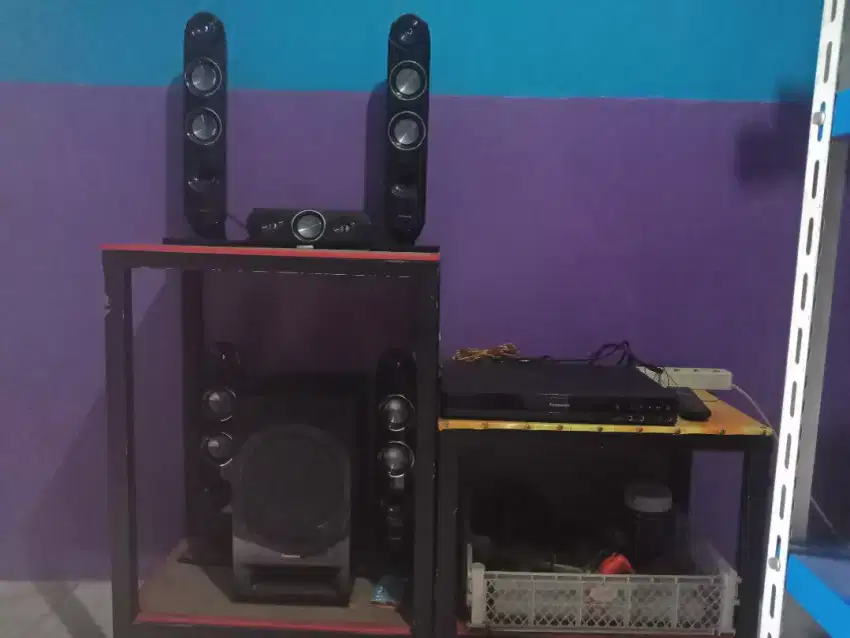 Home theatre home teater speaker panasonic bekas murah