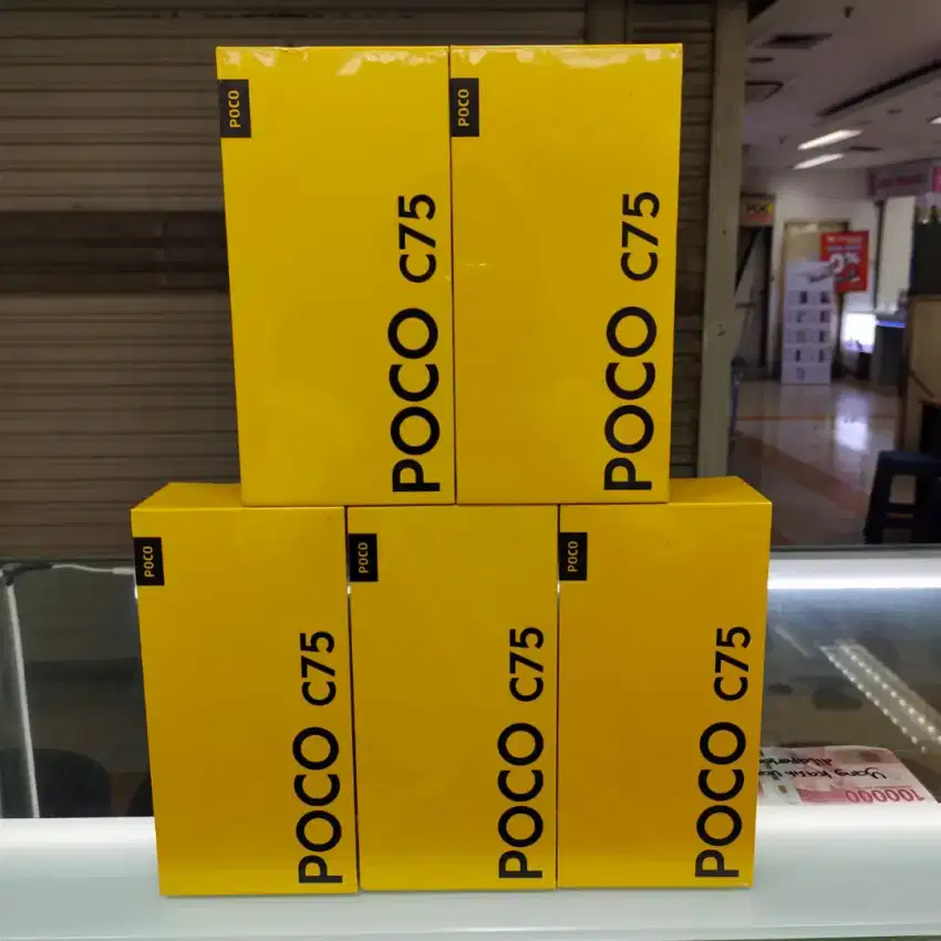 Xiaomi Poco C75 nfc ram 6gb+6gb/128gb baru garansi resmi harga Promo