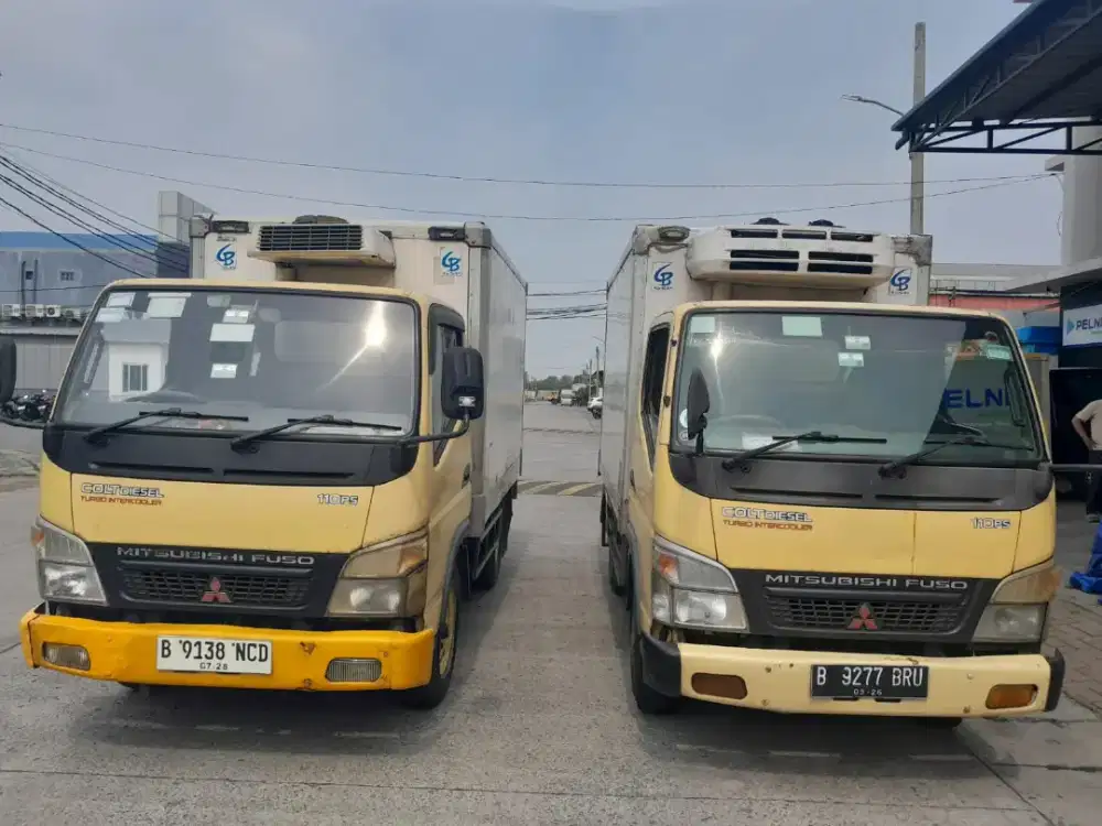 Disewakan mobil box pendingin/ Freezer dan mobilbox kering