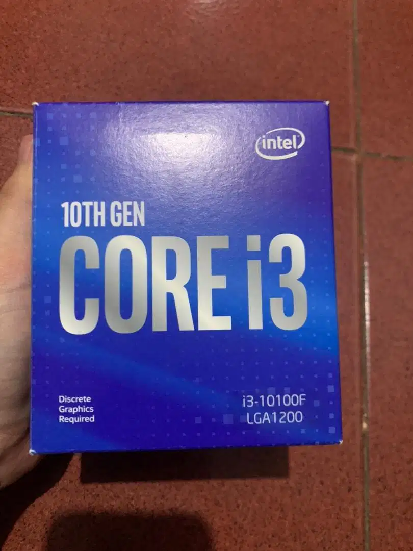 WTS/Jual Processor Intel Core I3 10100f second