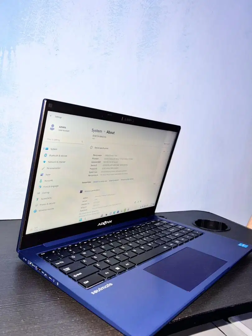 LAPTOP ADVAN SOULMATE RAM 8GB 128GB SSD WINDOWS 11 14.0