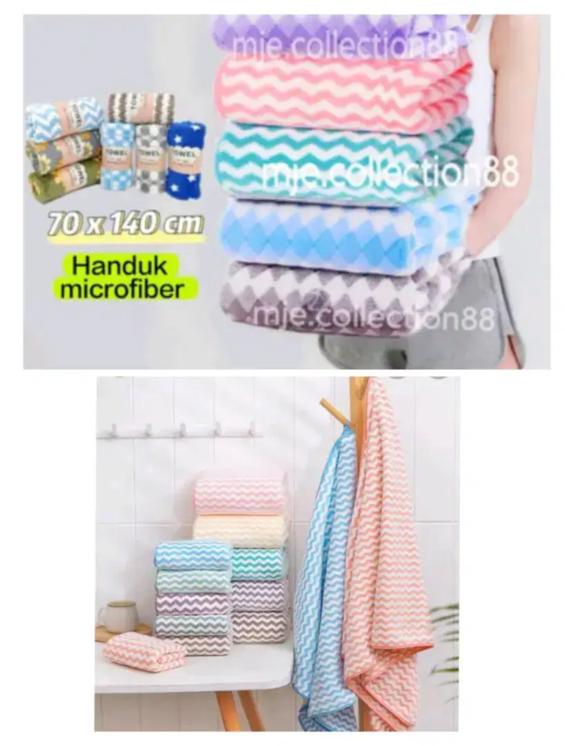 Handuk microfiber uk.140x70cm