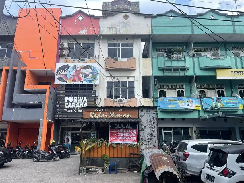 DIJUAL RUKO STRATEGIS JALAN BASUKI RAHMAT PALEMBANG