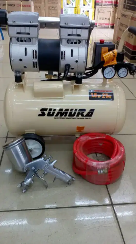 Satu set perlengkapan ngecat