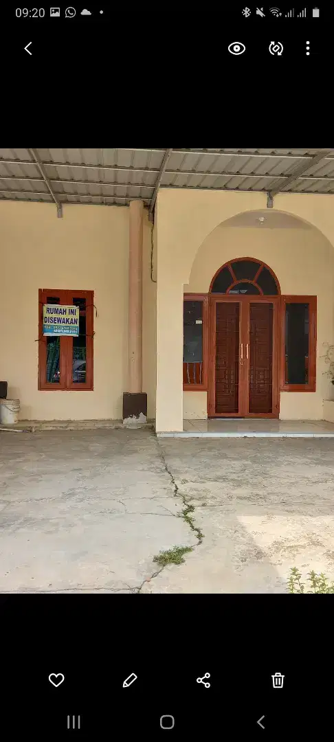 Disewakan rumah khusus muslim