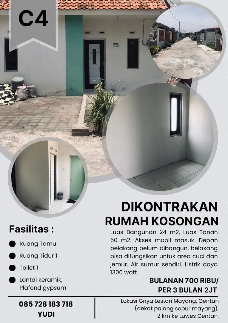 Kontrakan Rumah Kosongan