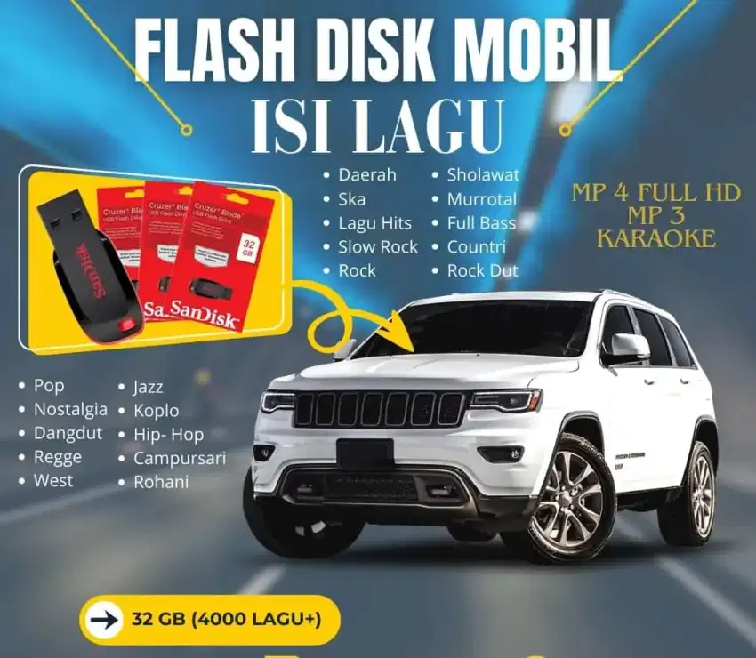 Flashdisk Lagu Hits 2024