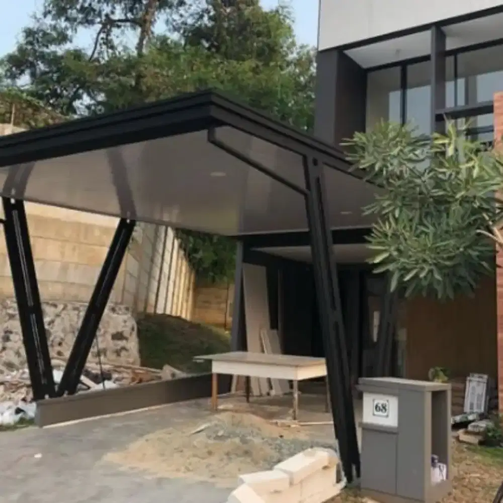 Kanopi atap Alderon double layer