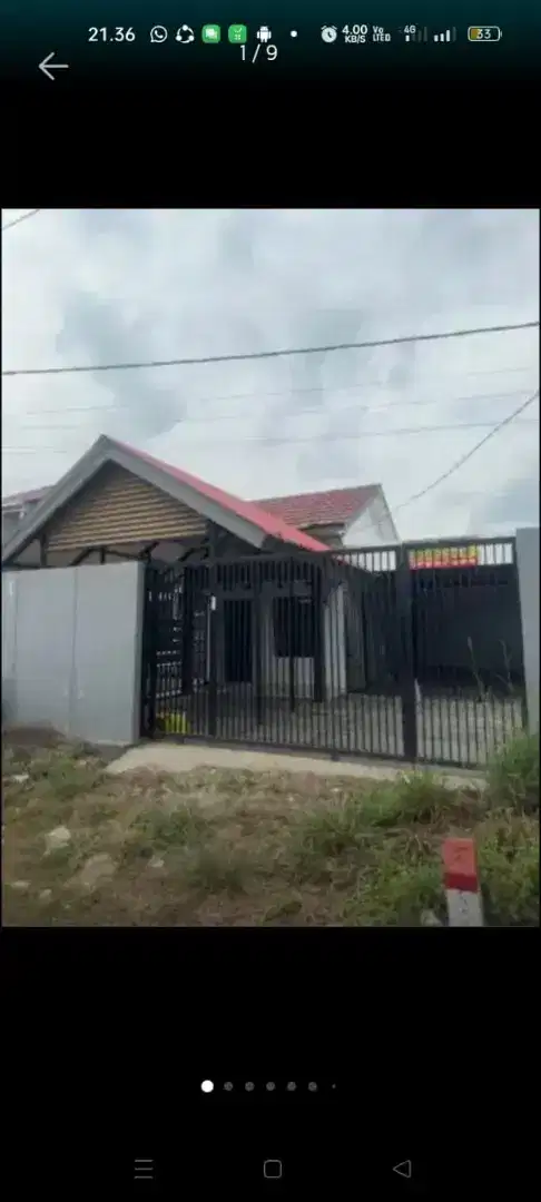 Disewakan rumah minimalis