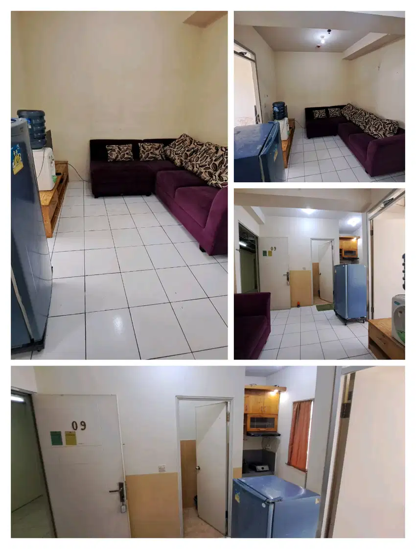 Menteng Square Sewa murah bisa bulanan Lt 19 1BR semi furnished Ac