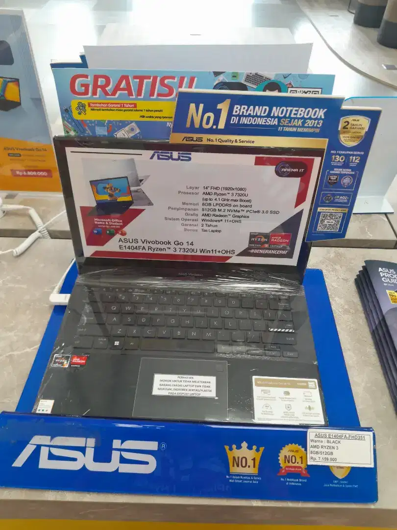 Cicil LAPTOP ASUS E1404FA-FHD351