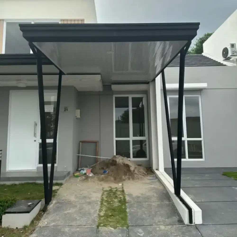 Kanopi atap Alderon minimalis