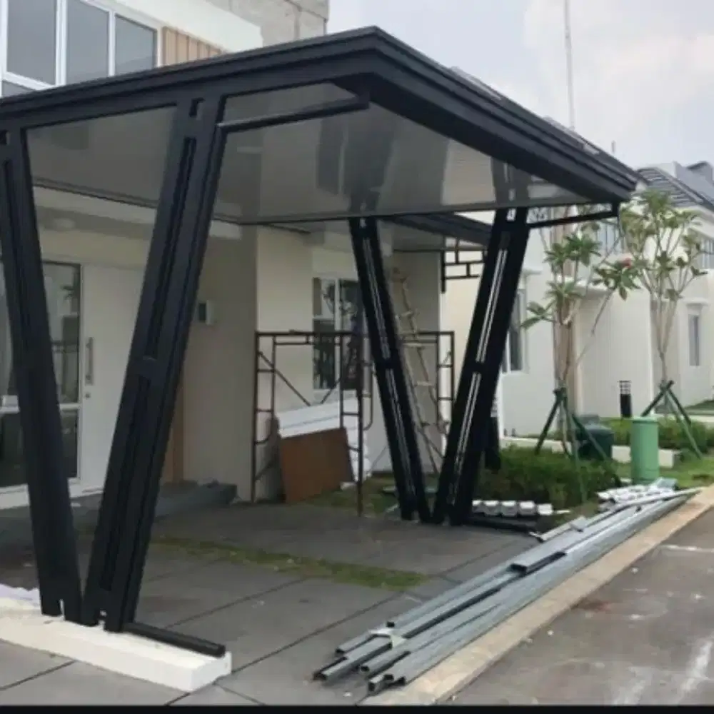 Kanopi alderon double layer