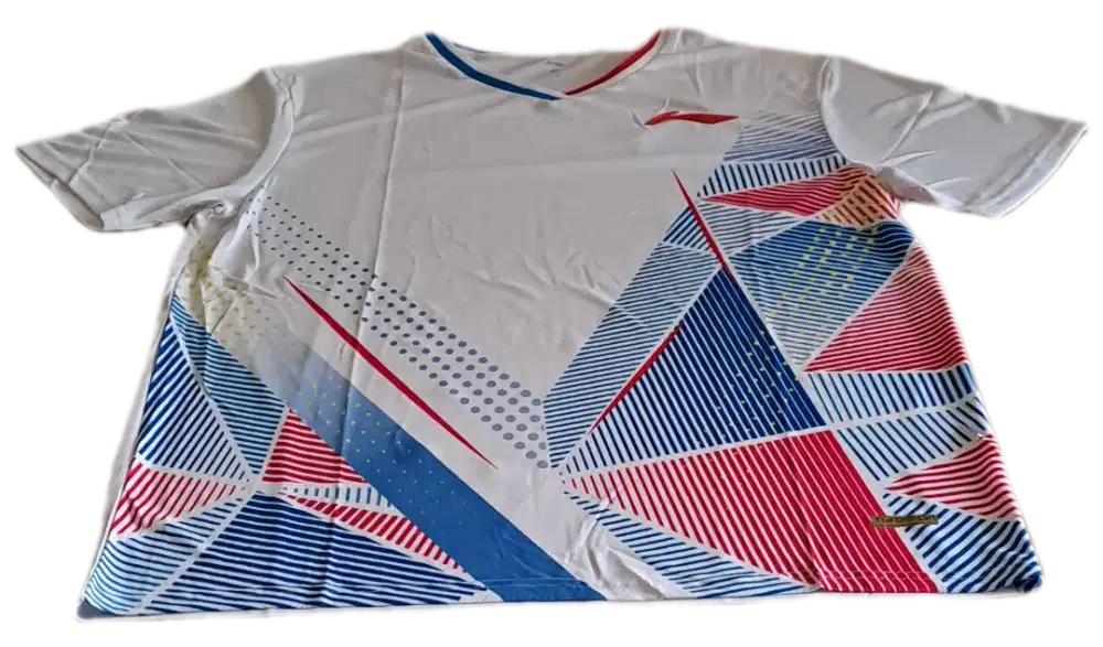Di jual baju olahraga badminton pria ukuran XXL