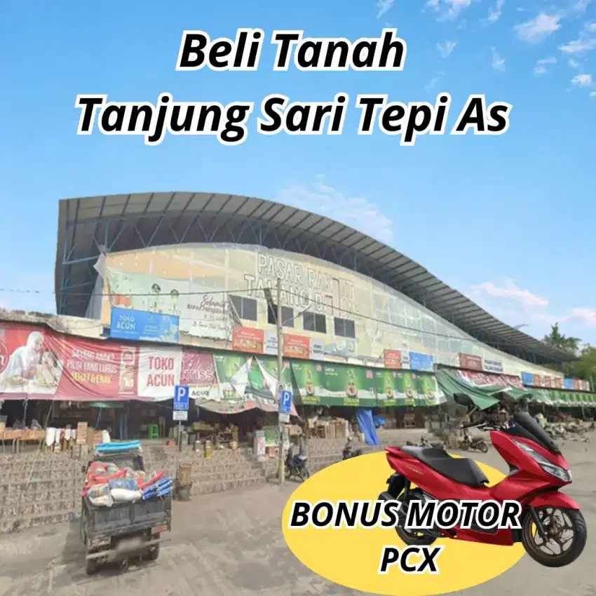 Jual tanah tepi as tanjung sari dekat Lippo