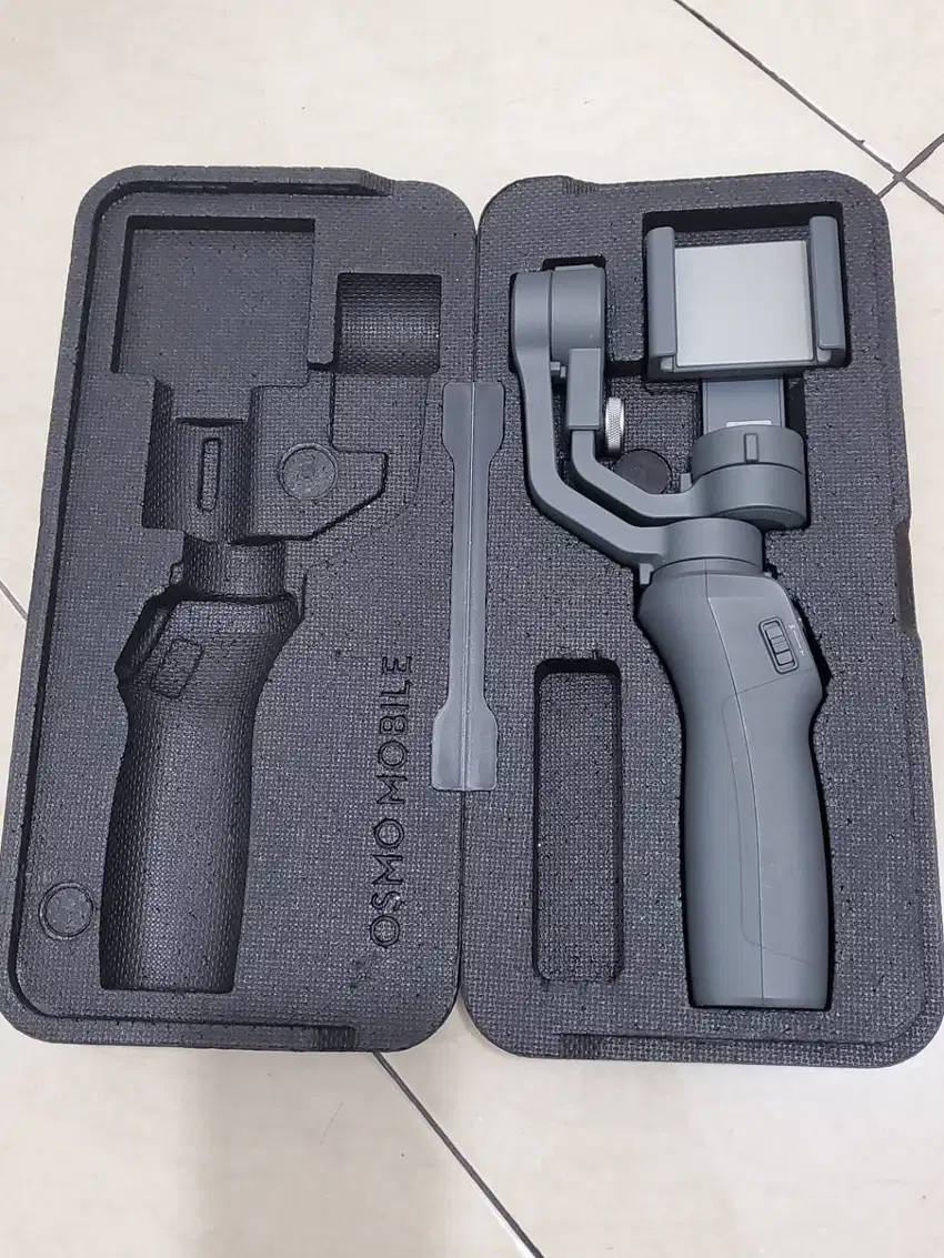 dji osmo mobile 2 bekas  lengkap box