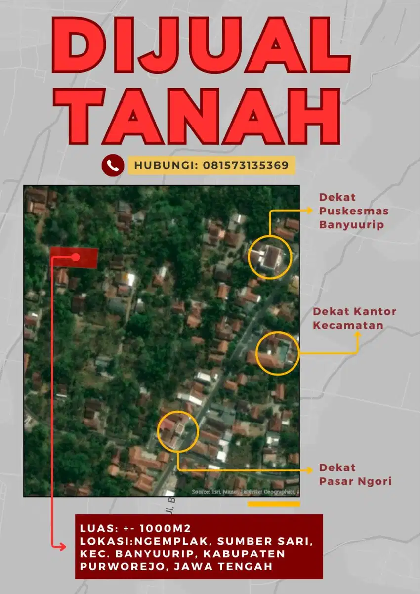 DIJUAL TANAH 30 MENIT KE YIA