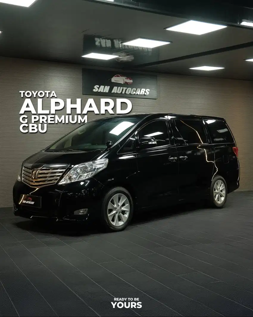 (DP 45JT) Alphard 2.4 G Premium Sound AT 2009