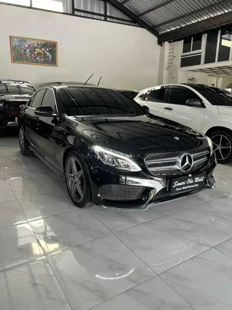 Mercy C250 AMG 2016 Asli Bali Low KM