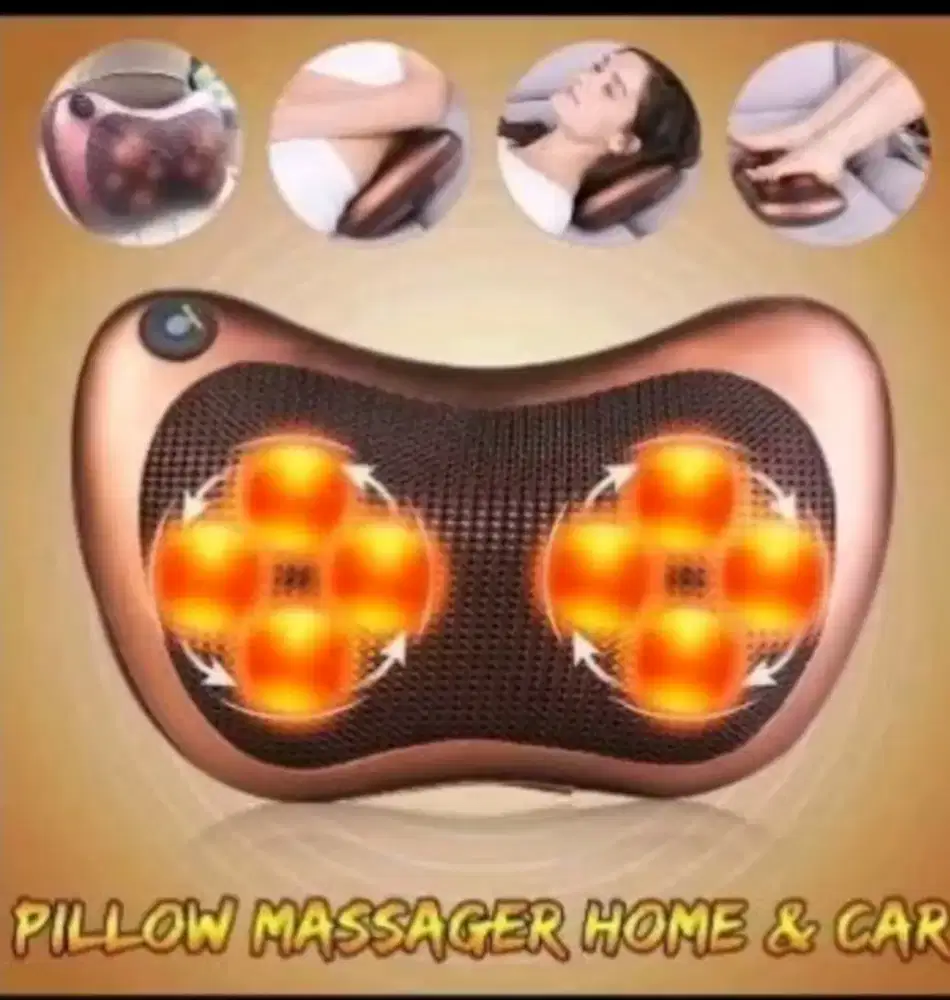 Bantal pijat terapi home& car