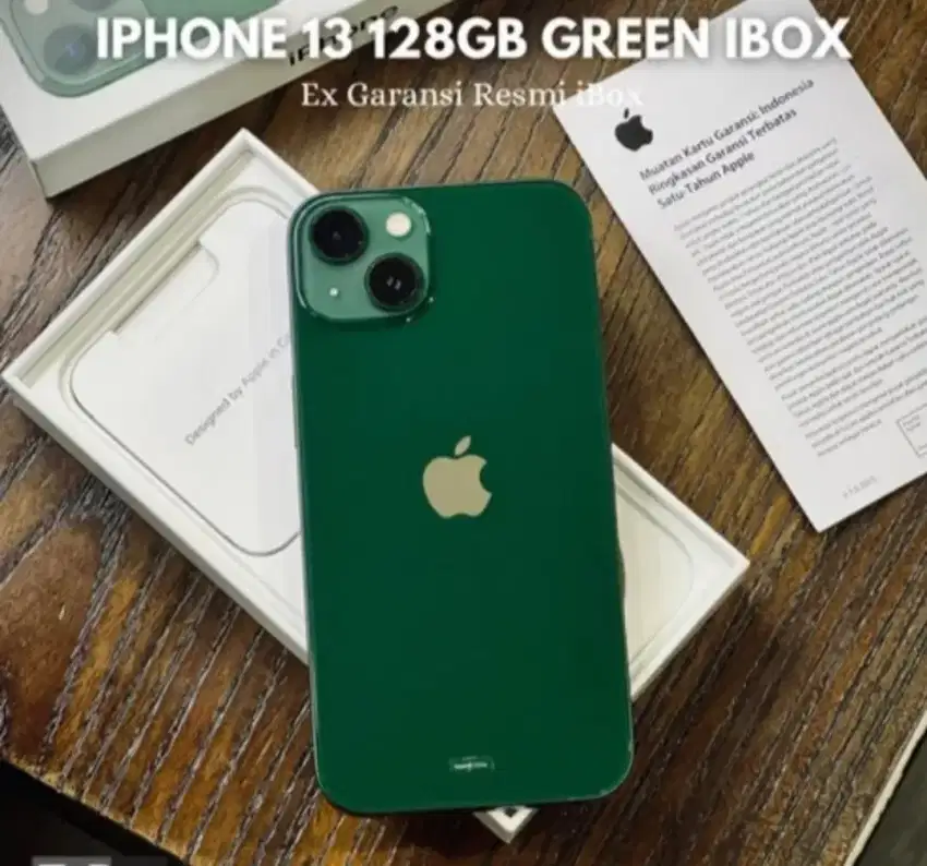 iPhone 13 ram 128 green