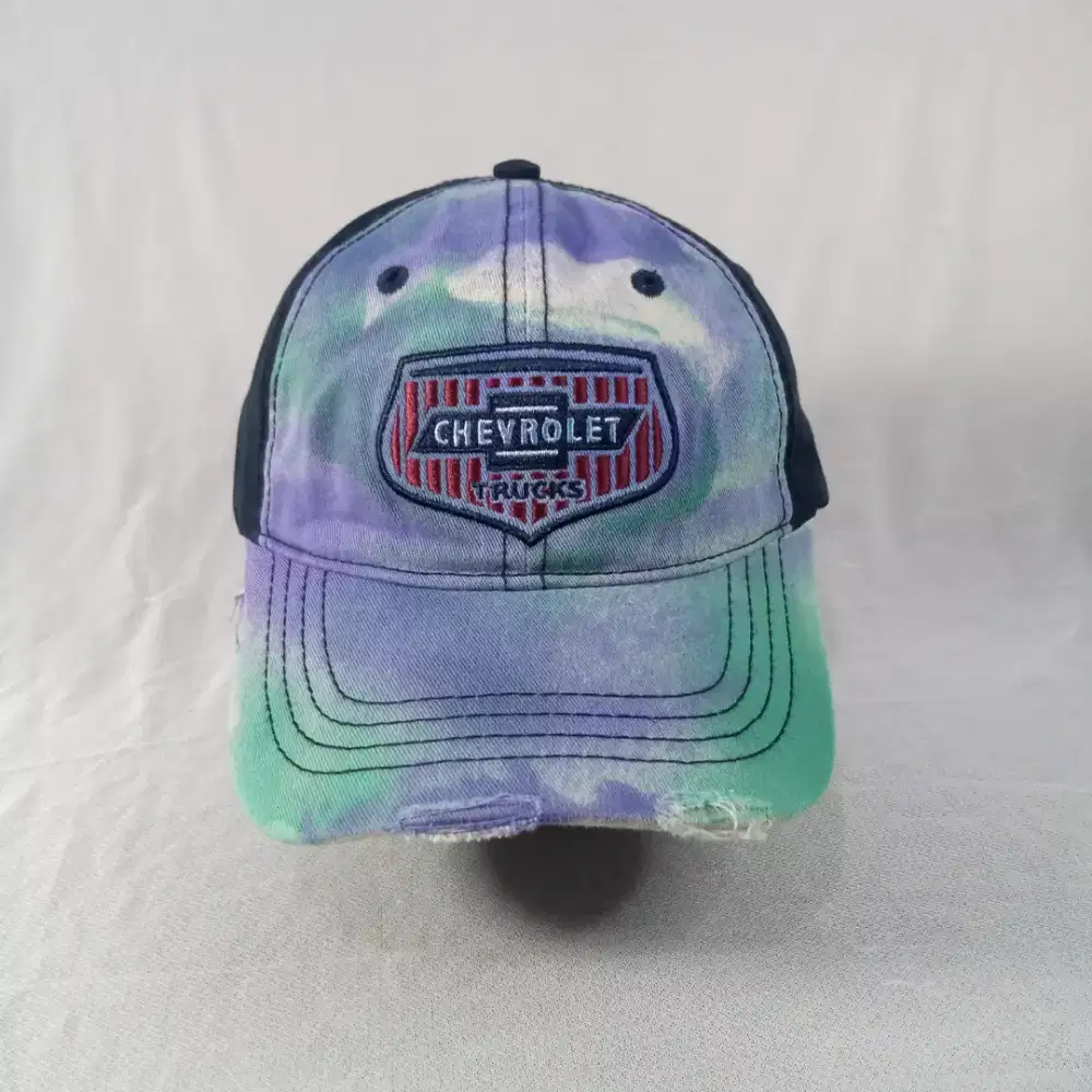 Topi Chevrolet Trucks Ripped Tie Dye Official Merchandise