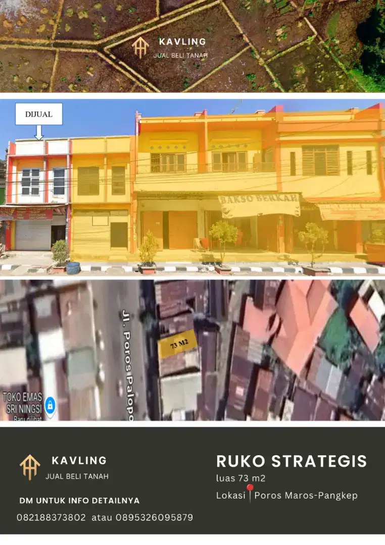 DIJUAL RUKO/RUMAH