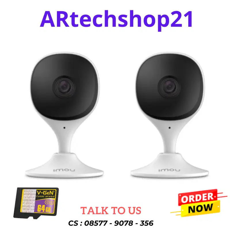 PAKET CAMERA CCTV WIFI 2 CAMERA GRATIS PASANG