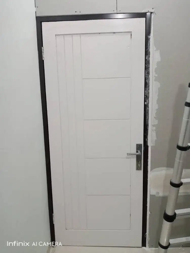 Pasang Kusen Alumunium + Pintu Kaca + ACP