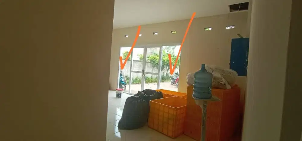 Kusen Alumunium +Pintu + Jendela + Plafon-Partisi +Cat Untuk Kantor